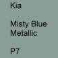 Preview: Kia, Misty Blue Metallic, P7.